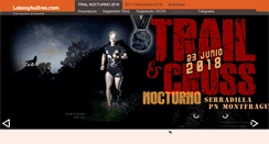 Desktop Screenshot of lobosybuitres.com
